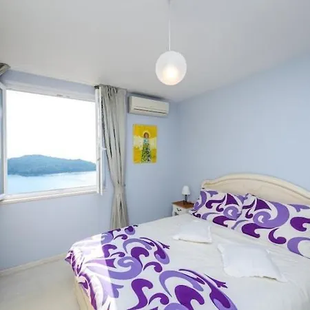 Stella Maris- One Bedroom With Balcony And Sea View 두브로브니크