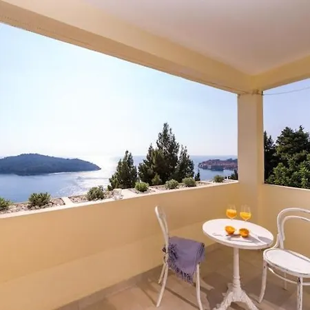 Apartament Stella Maris- One Bedroom With Balcony And Sea View Dubrownik